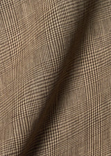 1 Yard Pure Linen Two Tone Plaid Jacquard Fabric 60" Width