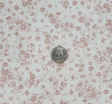 1 Yard Soft Rayon Crinkle Fabric Off White or Blush 100% Rayon, Woven, 50/52" Width
