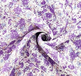 1 Yard Violet Rayon Crinkle Crepon Fabric Rayon Lightweight Textured Apparel 50/52 Inch Width