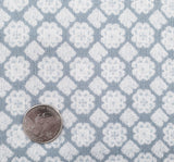Rayon Crinkle 1D1229 100 Percent Rayon Fabric - Blue/Off White Crinkle Texture, 50/52" Width