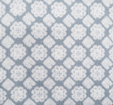 Rayon Crinkle 1D1229 100 Percent Rayon Fabric - Blue/Off White Crinkle Texture, 50/52" Width