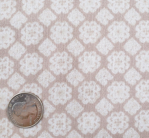 1 Yard Nude Pink Rayon Crinkle Fabric Lightweight Apparel Sewing Material for Dresses 50/52 Inch Width