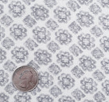 1 Yard Off White/Gray Rayon Crinkle Woven Fabric 50/52 Inch Wide 100 Percent Rayon
