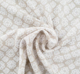 Rayon Crinkle 1D1229 Rayon Fabric - Taupe Crinkle Texture, 50/52" Width