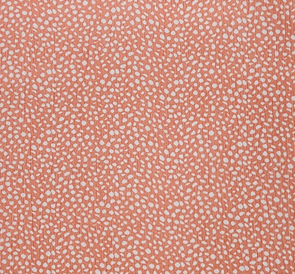 1 Yard Rayon Crinkle Peach Ivory Fabric for Blouses Dresses Skirts and Scarves 50 52 Width