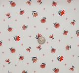 Rayon Crinkle Ivory 50/52” Lightweight Textured Fabric