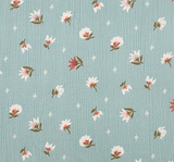 1 Yard Seafoam Rayon Crinkle Apparel Fabric 50/52 inches Width