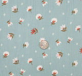 1 Yard Seafoam Rayon Crinkle Apparel Fabric 50/52 inches Width