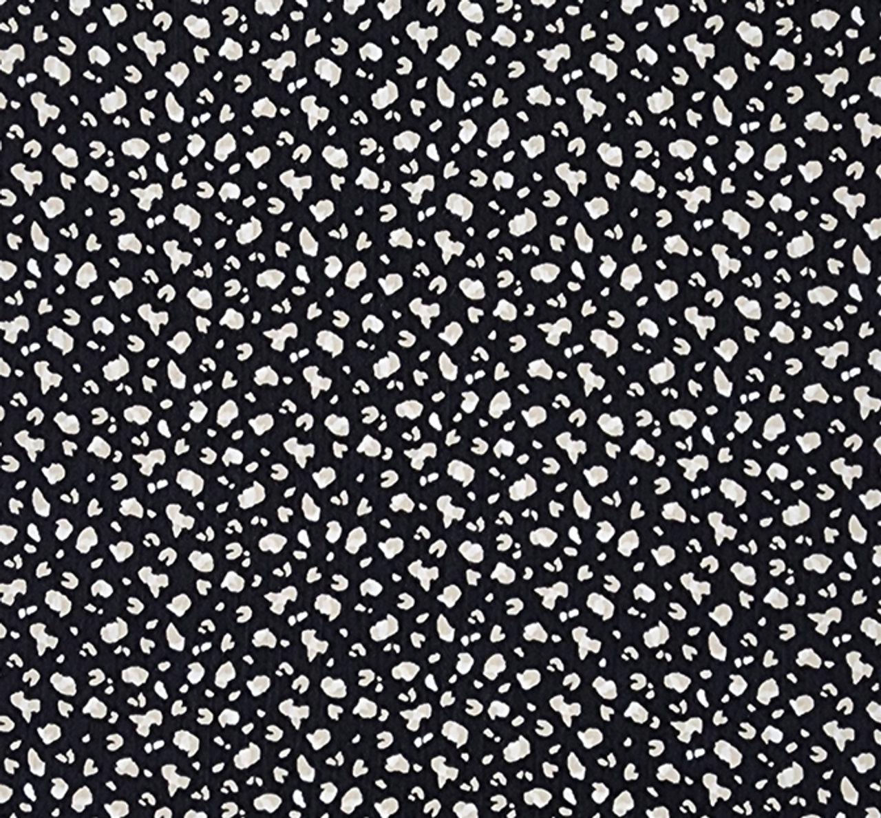 1 Yard Rayon Crinkle Black/Taupe Woven Fabric, 50/52? Wide 100% Rayon