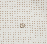 1 Yard Rayon Crinkle Ivory Woven Fabric, 50/52" Wide 100% Rayon