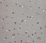 1 Yard Rayon Crinkle Silver Woven Fabric, 50/52" Wide 100% Rayon