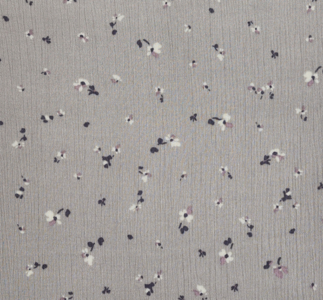 1 Yard Rayon Crinkle Silver Woven Fabric, 50/52" Wide 100% Rayon