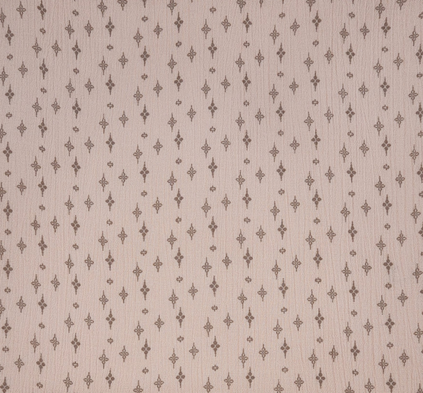 1 Yard Soft Vanilla Taupe Rayon Crinkle Apparel Fabric 50 Inch Width