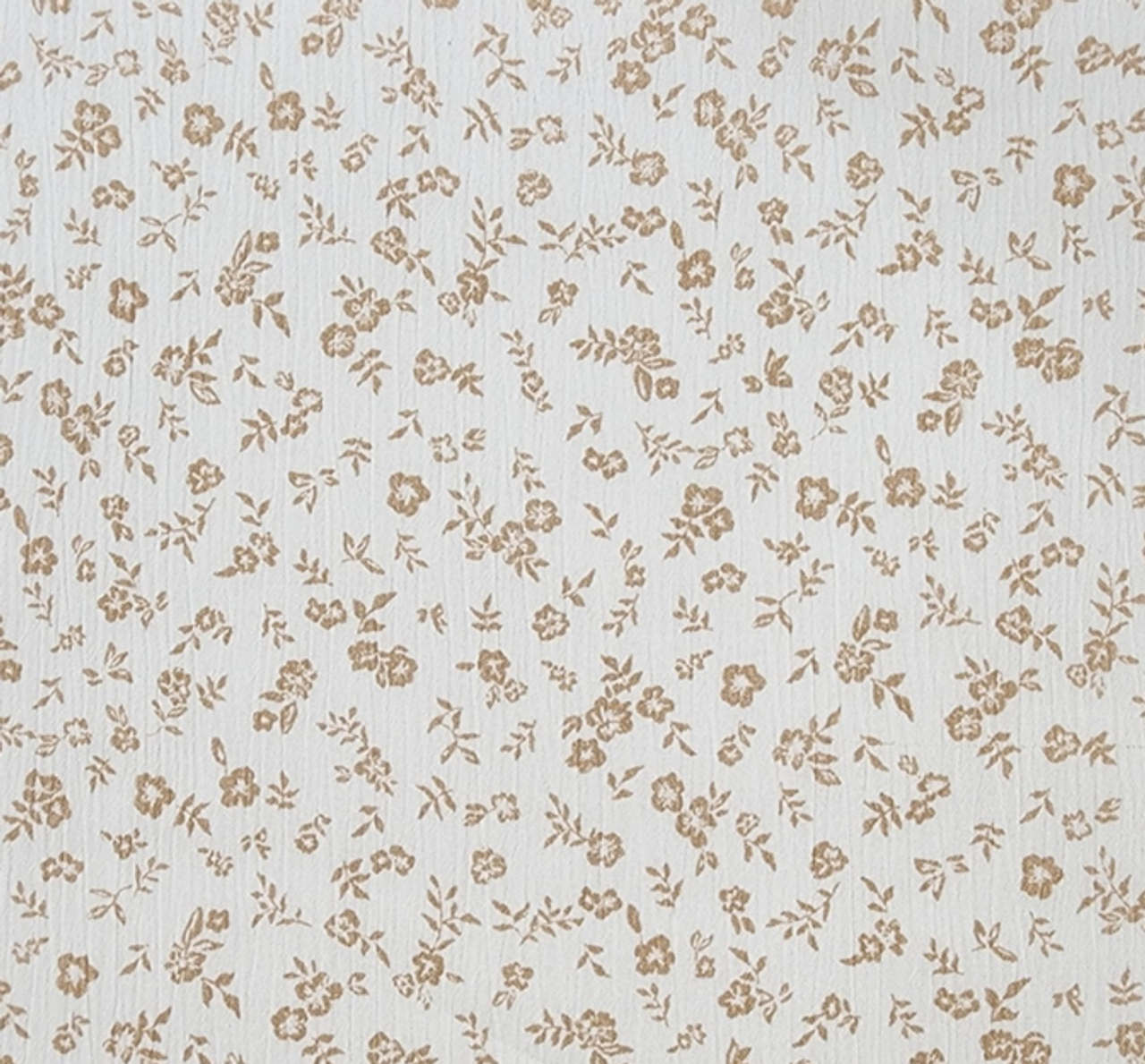 1 Yard 50/52" Wide Lightweight 125 GSM Woven Ivory Rayon Crinkle Fabric