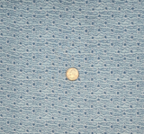 1 Yard Blue Gray Rayon Crinkle Apparel Fabric, Flowing Dress Blouse Material, 50/52" Width