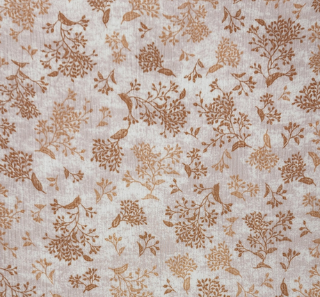 1 Yard 50/52" Taupe 100% Rayon Crinkle Fabric Lightweight 125 GSM Textured Crepon