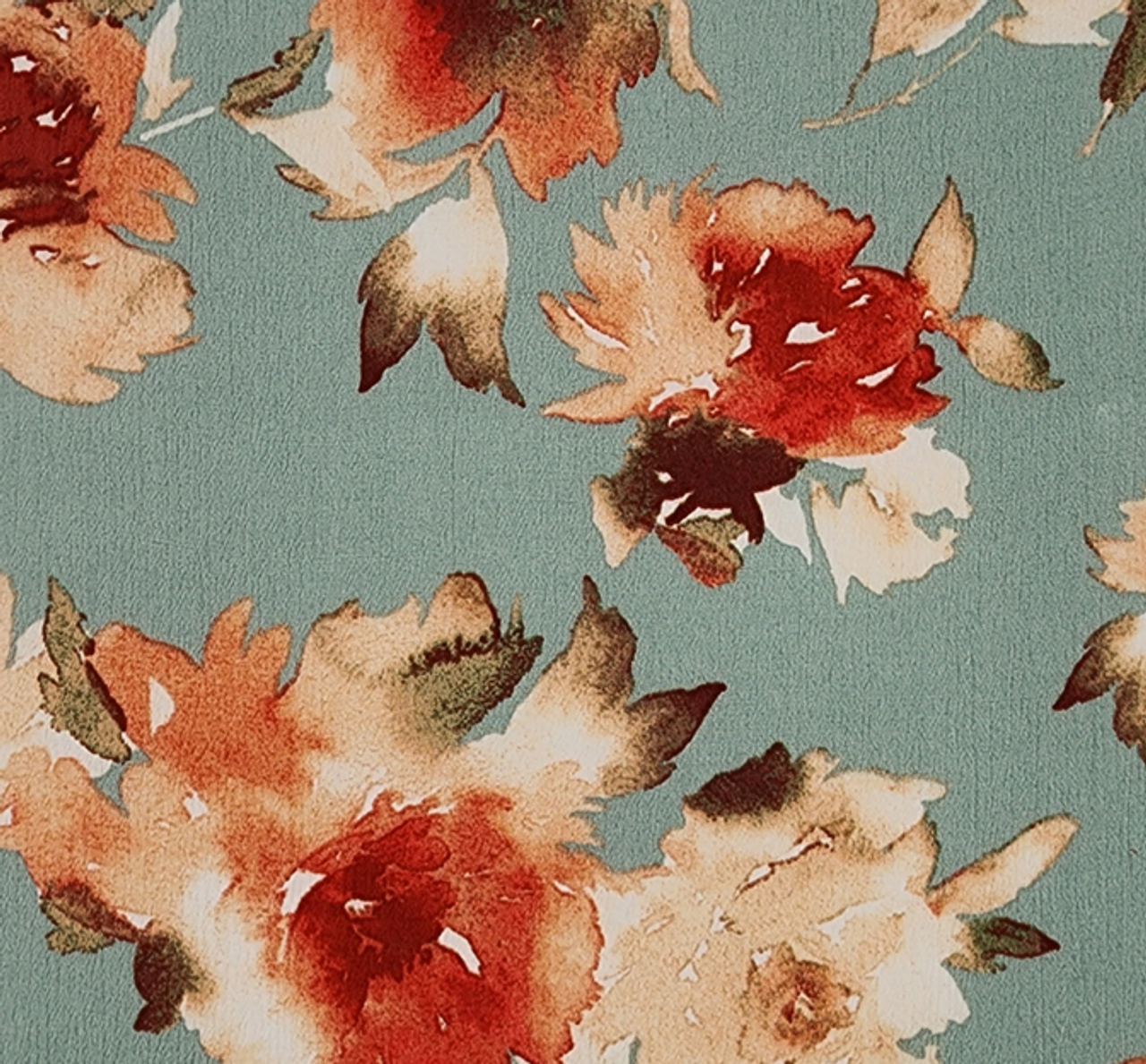 1 Yard 50/52" Laurel Green Rayon Crinkle Fabric Lightweight Woven Crepon for Sewing Projects