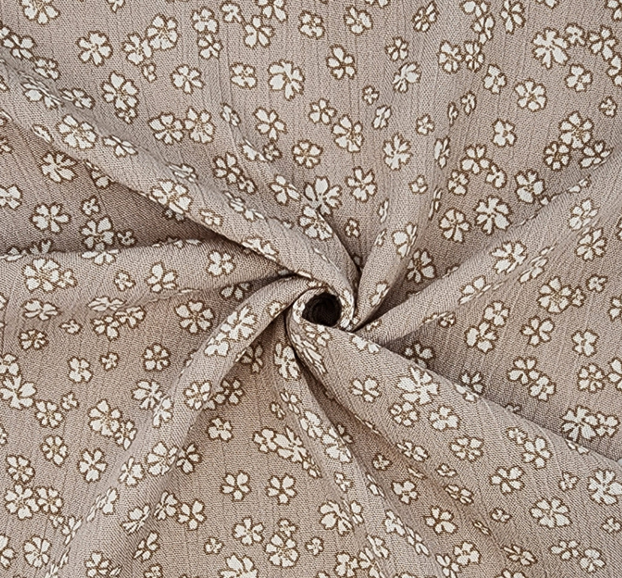 1 Yard Cement Gray Rayon Crinkle Crepon Fabric Rayon Lightweight Apparel 50/52 Inch Wide