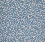 1 Yard Rayon Crinkle Fabric Spring Blue Color 50/52 Inch Wide Material