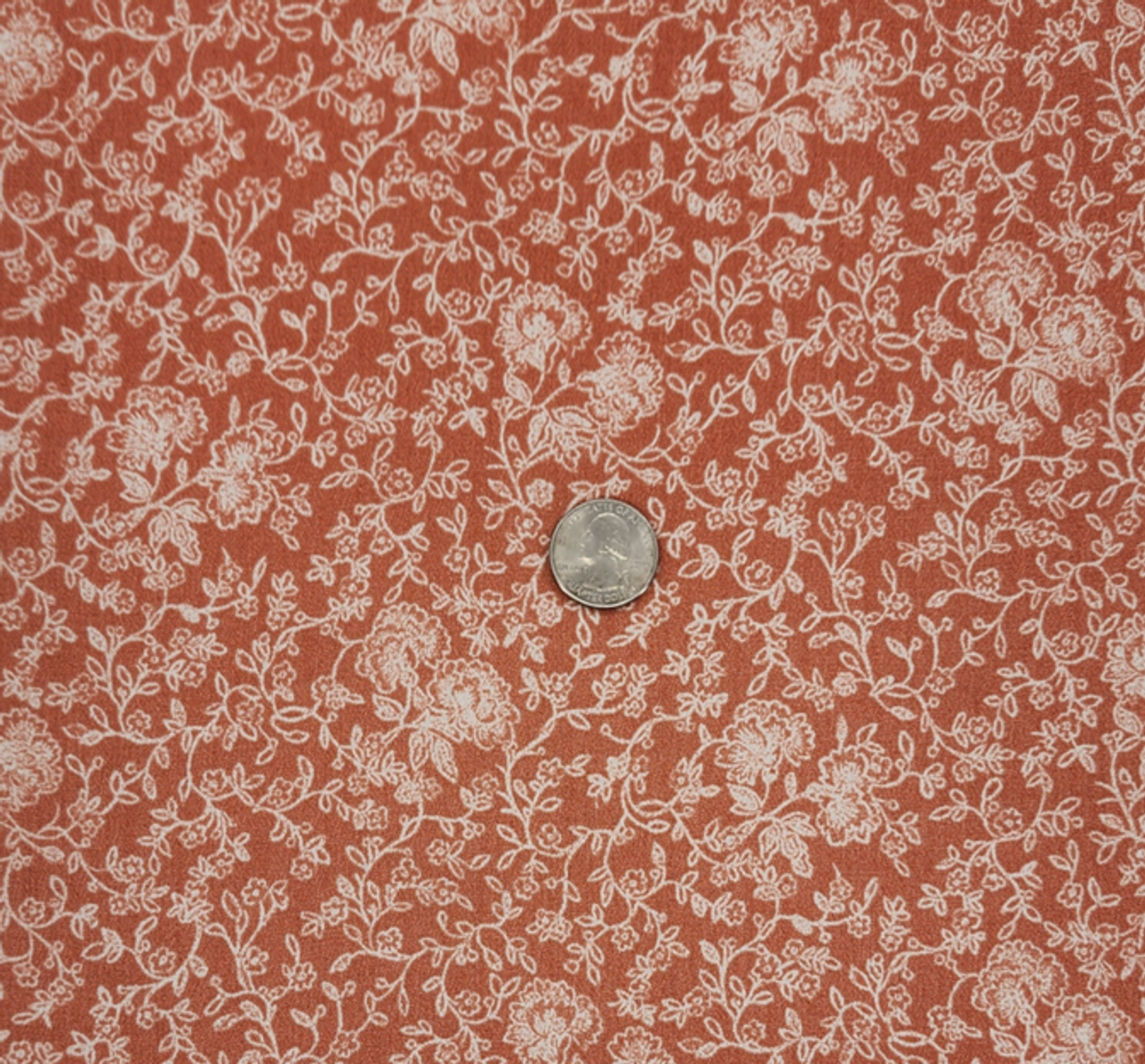 1 Yard Rayon Crinkle Canyon Sunset Fabric, 50/52” Wide, Lightweight Apparel Material