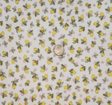 1 Yard Rayon Crinkle Fabric Lemon Rayon Lemon 50 to 52 Inches Wide
