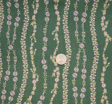 1 Yard Rayon Crinkle Dark Ivy Fabric, 50/52" Wide, Lightweight Apparel Material
