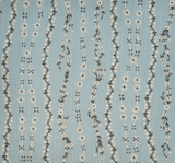 1 Yard Rayon Crinkle Fabric Sky Gray Rayon Sky Gray 50 to 52 Inches Wide