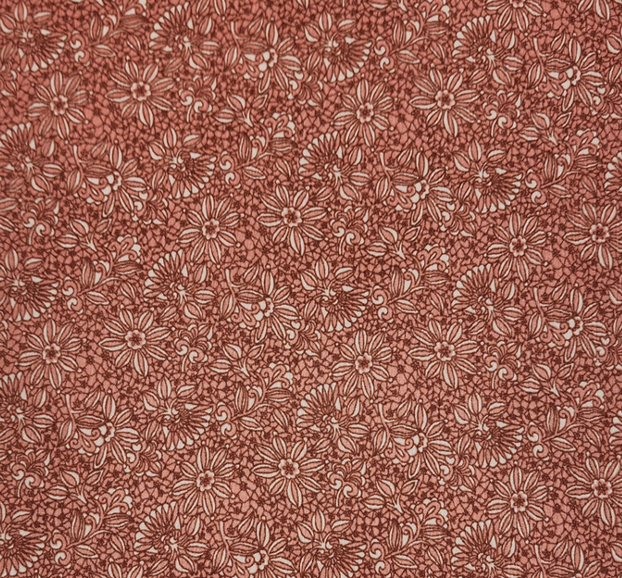 1 Yard Rayon Crinkle Coral Pink Fabric 50/52" Soft, Lightweight Apparel Material