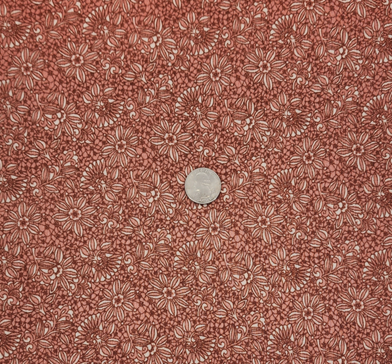 1 Yard Rayon Crinkle Coral Pink Fabric 50/52" Soft, Lightweight Apparel Material