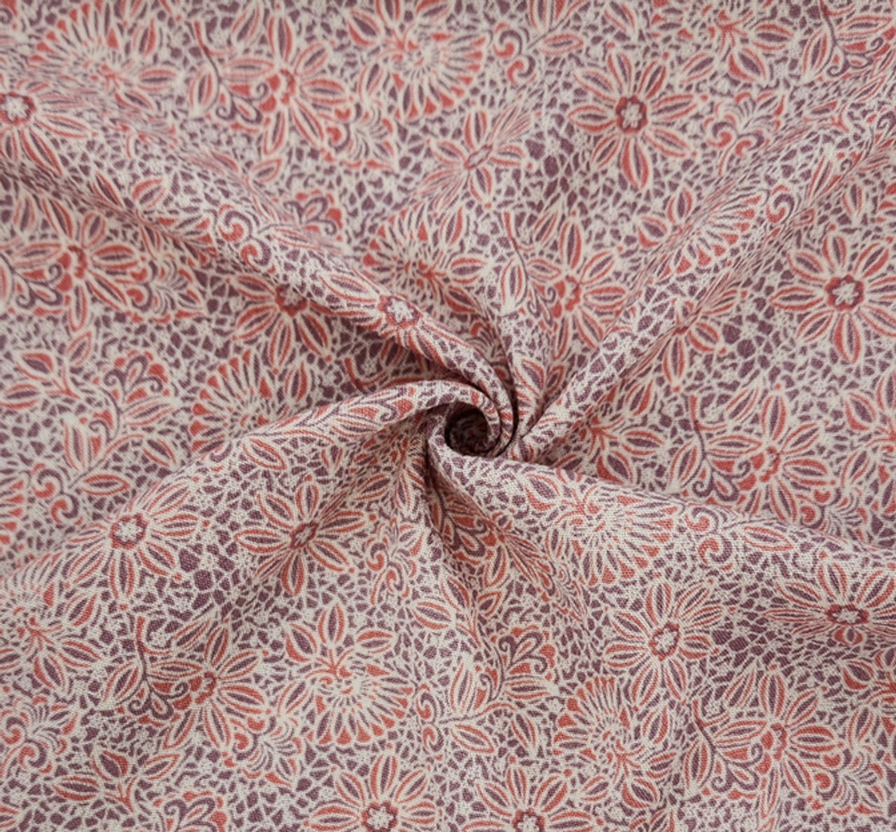 1 Yard Rayon Crinkle Violet Ice Fabric 50/52" Wide, Soft & Lightweight Apparel Material