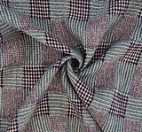Rayon Crinkle 1D1735 Blue Rayon Fabric - Blue Crinkle Texture, 50/52" Width (1 Yard)