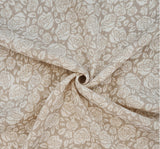 1 Yard Rayon Crinkle Sand Apparel Fabric 50/52" Wide