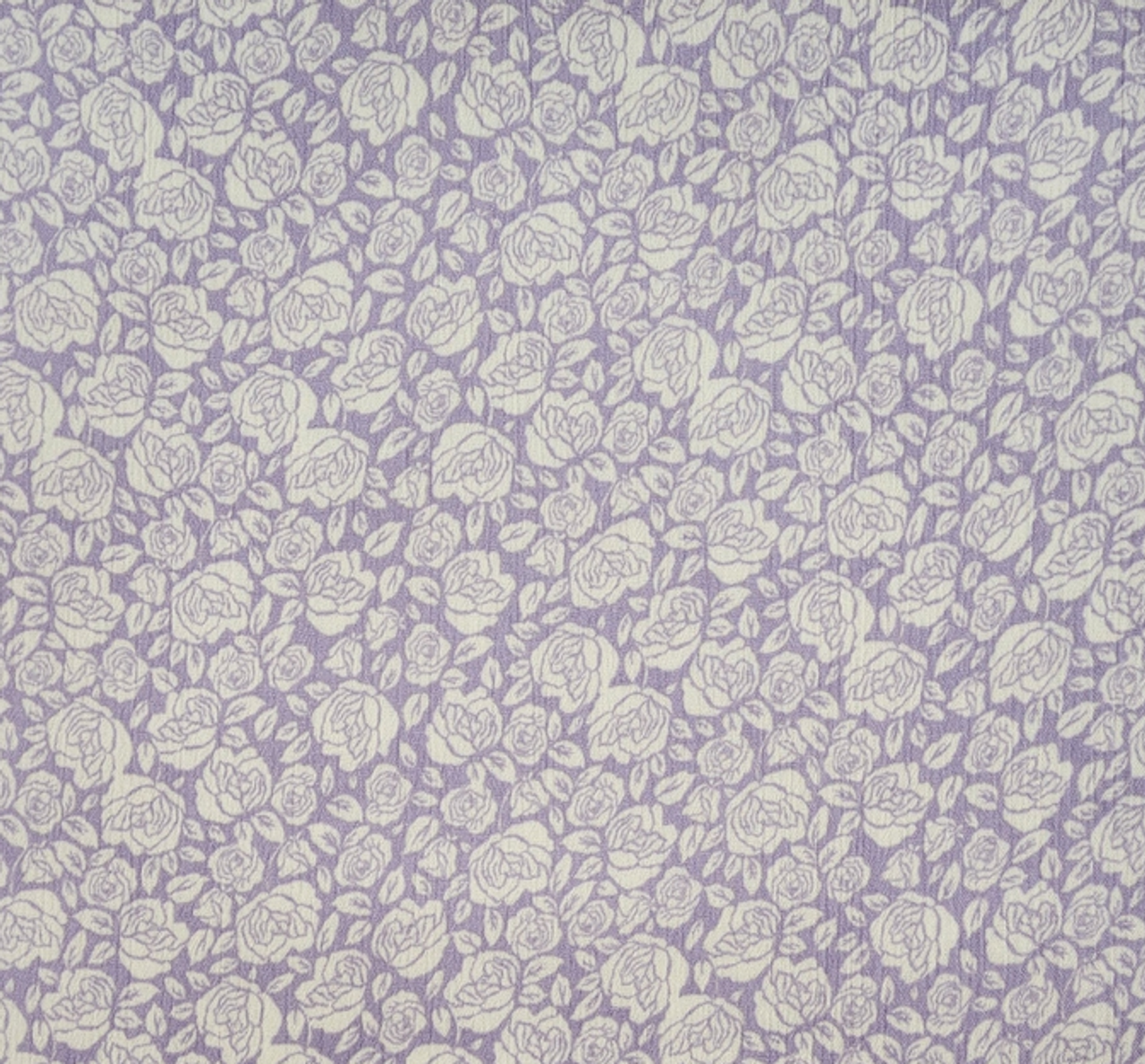 1 Yard Violet Rayon Crinkle Apparel Fabric, 50/52” Wide, Lightweight & Drapable