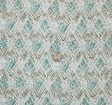 1 Yard Aqua Rayon Crinkle Fabric, Lightweight 50/52” Wide Apparel Material