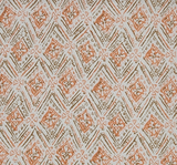 1 Yard Orange Rayon Crinkle Fabric Soft Flowing Textured Apparel Material for Dresses 50/52 Inch Width