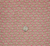 1 Yard Strawberry Colored Rayon Crinkle Breathable Lightweight Textured Fabric Width 50/52"