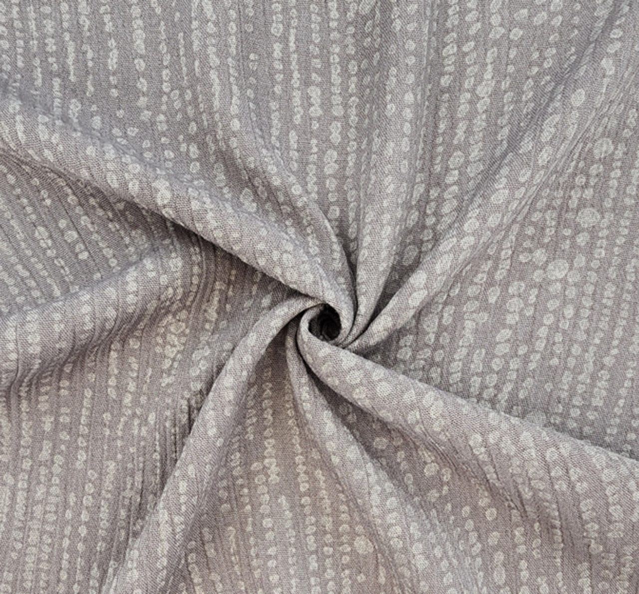 1 Yard Ash Rayon Crinkle Fabric Lightweight Draping Apparel Material Width 50/52"