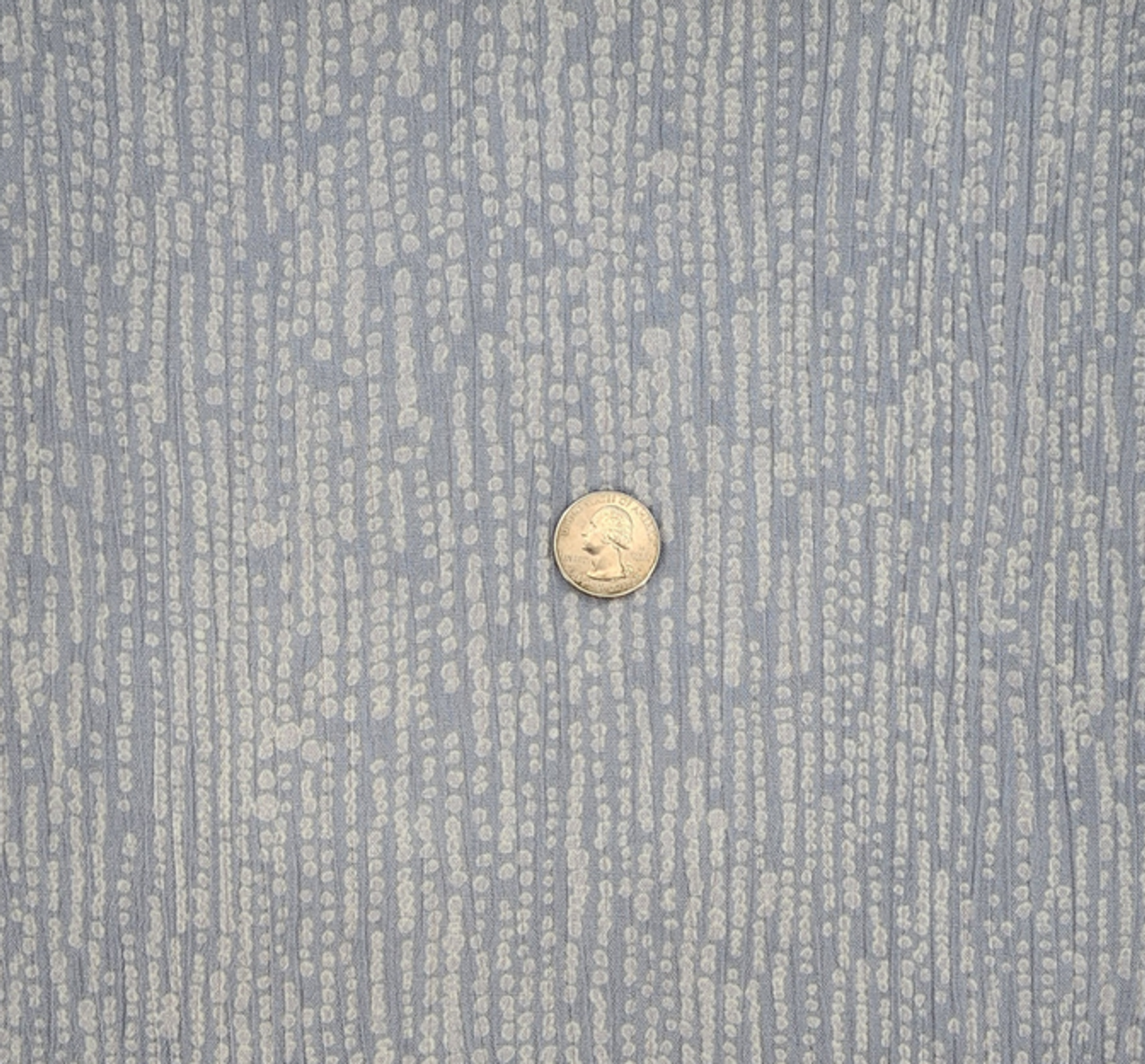 Rayon Crinkle Gray 1 Yard Soft & Lightweight Crinkled Rayon Fabric 50/52” Wide