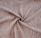 1 Yard Rose Dust Rayon Crinkle Fabric For Dresses Blouses Skirts Lightweight Apparel 50/52" Width