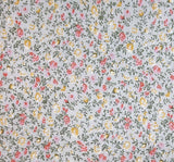 Rayon Crinkle 1A535 Rayon Fabric - Gray Orange Crinkle Texture, 50/52" Width (1 Yard)