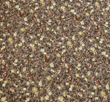 1 Yard Rayon Crinkle Mocha Fabric for Dresses Blouses Skirts 50 52 Width