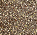 Rayon Crinkle 1A535 Rayon Fabric - Mocha, Crinkle Texture, 50/52" Width (1 Yard)