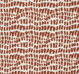 Rayon Crinkle 1D1164 Brick Rayon Fabric - Brick, 50/52" Width (1 Yard)