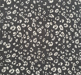 Rayon Crinkle 1D1157 Rayon Fabric - Charcoal Beige With Lurex, Crinkle Texture, 50/52" Width