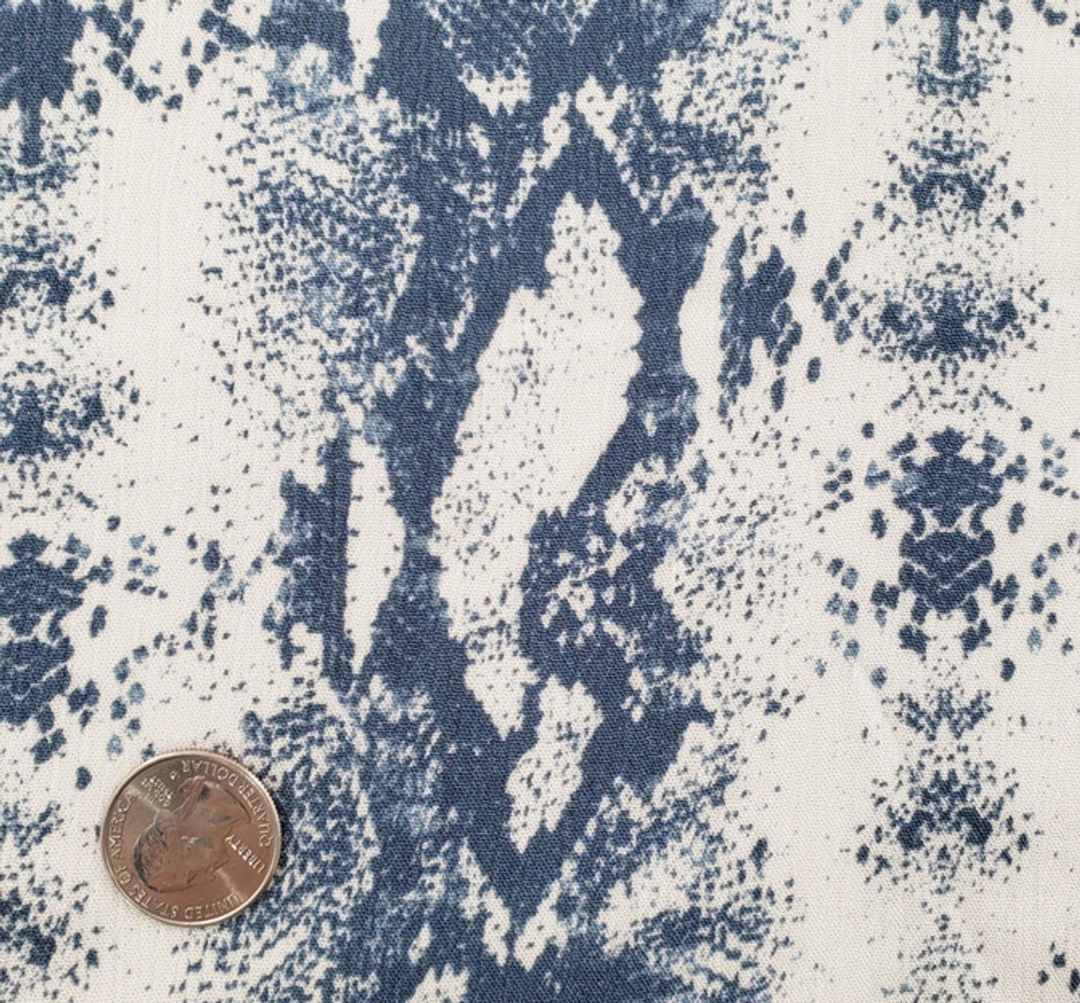 1 Yard Rayon Crinkle Denim Blue Woven Fabric, 50/52? Wide 100% Rayon