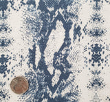 Rayon Crinkle 1D1177 Rayon Fabric - Denim Blue Crinkle Texture, 50/52" Width