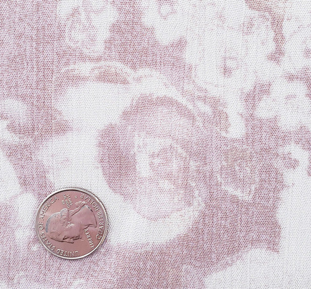 1 Yard Mauve Rayon Crinkle Fabric For Dresses Blouses Skirts Lightweight Apparel 50/52" Width