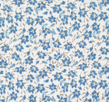 Rayon Crinkle 1D1435 Rayon Fabric - Ultramarine Crinkle Texture, 50/52" Width (1 Yard)