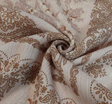 Rayon Crinkle 1D1478 Rose Dust Rayon Fabric - Rose Dust, Crinkle Texture, 50/52" Width