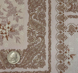 1 Yard Rose Dust Rayon Crinkle Fabric Soft Textured Material for Flowing Dresses Feminine Blouses and Stylish Skirts 50/52 Inch Width